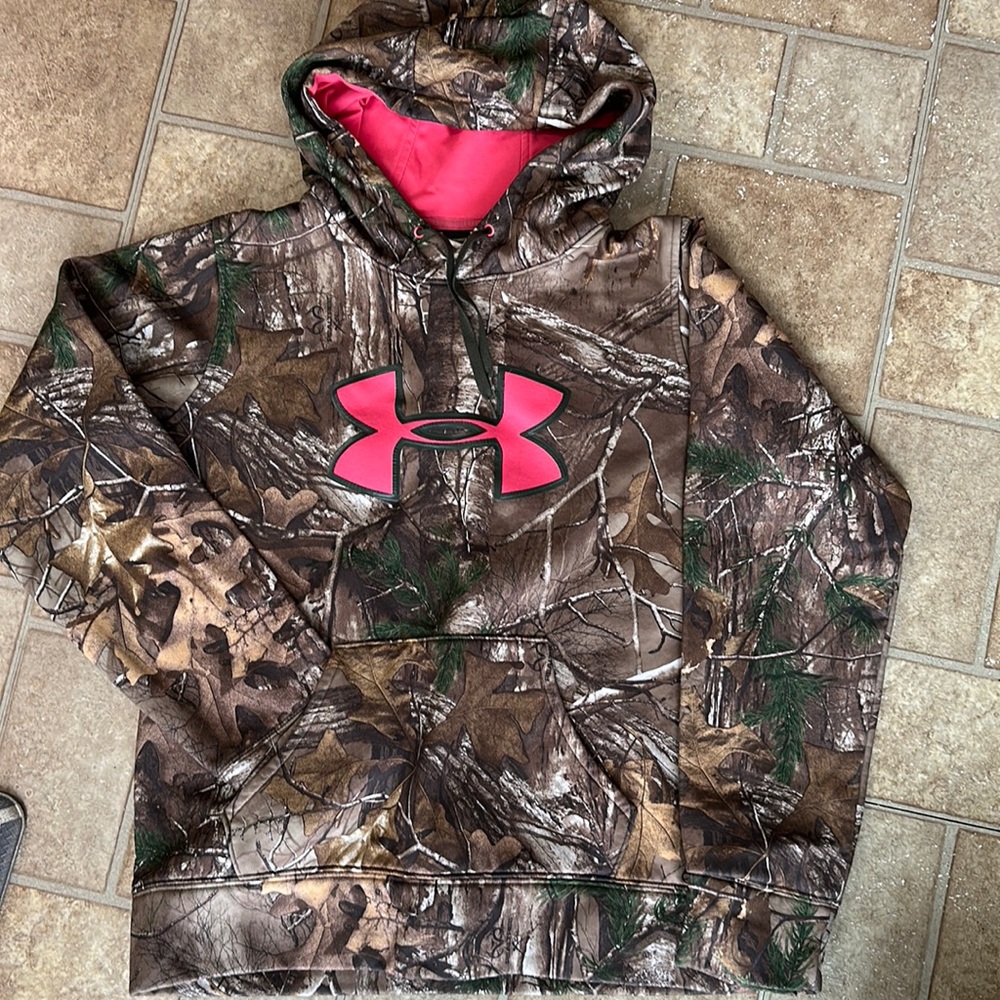 Camo Under Armour Ladies Hoodie